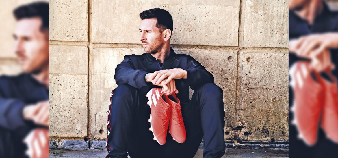 Lionel Messi, imagen de Adidas.