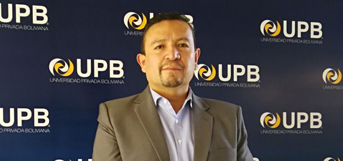 Oscar Molina Tejerina, Pro-Rector de la Universidad Privada Boliviana