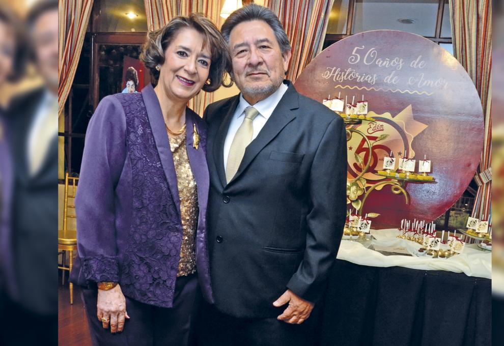 Roxana de Quevedo y Luis Felipe Quevedo. 