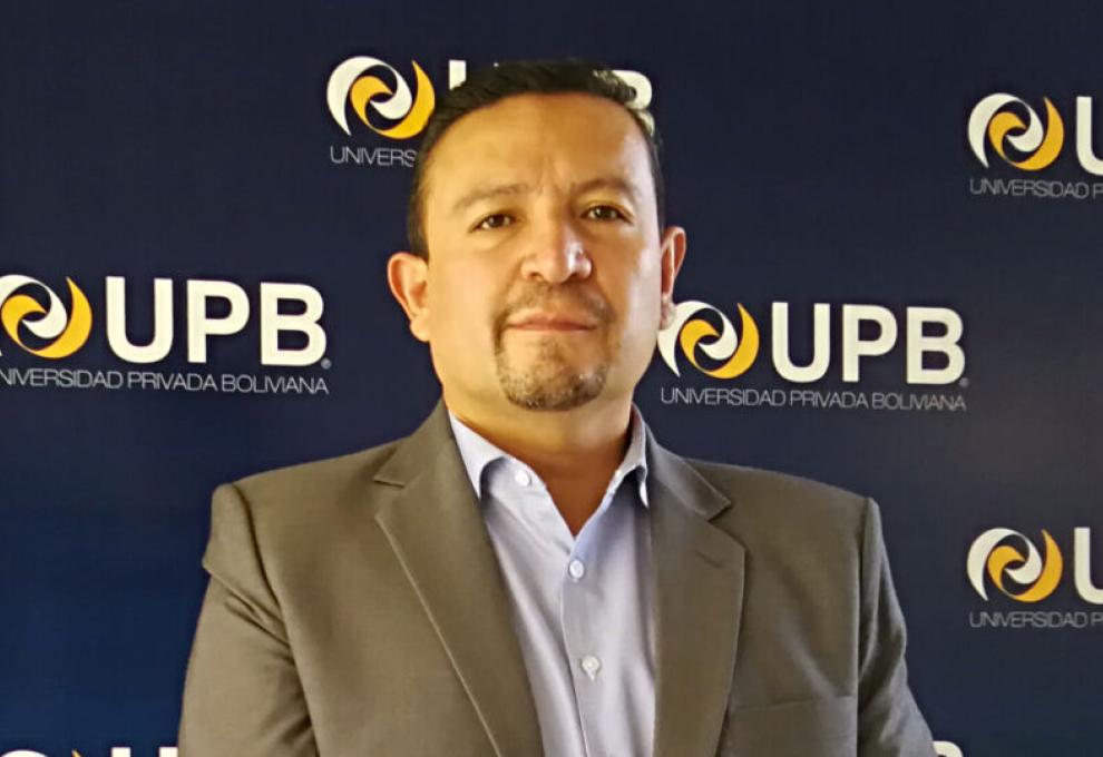 Oscar Molina Tejerina, Pro-Rector de la Universidad Privada Boliviana